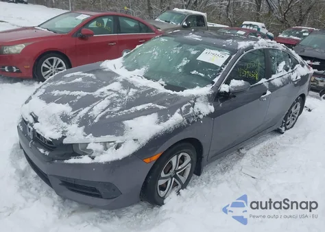 2016 Honda Civic Lx z USA, uszkodzony, nr VIN 19XFC2E56GE005142